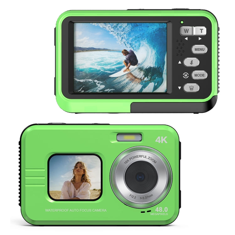 WDC901 3.5m Waterproof 48MP HD Dual Screen Outdoor Sports Digital Camera, US Plug, UK Plug, EU Plug, AU Plug WDC901 3.5m Waterproof 48MP HD Dual Screen Outdoor Sports Digital Camera, US Plug, UK Plug, EU Plug, AU Plug